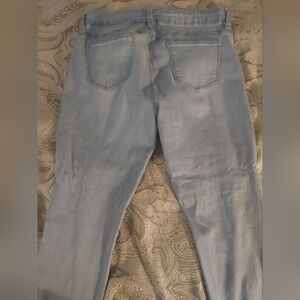 YMI Light Blue Ankle & Cropped Jeans